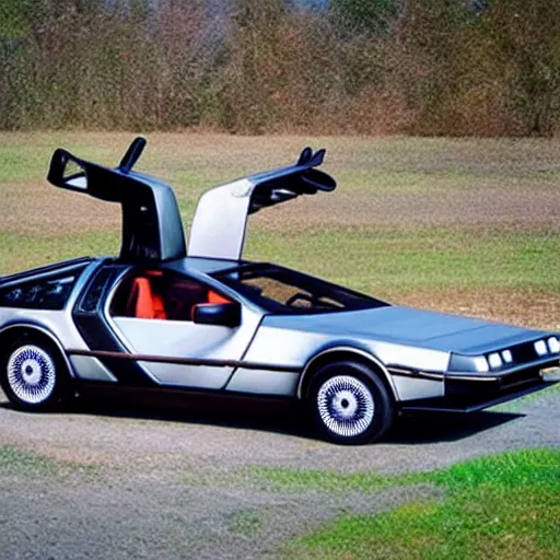 Image similar to photo of a delorean