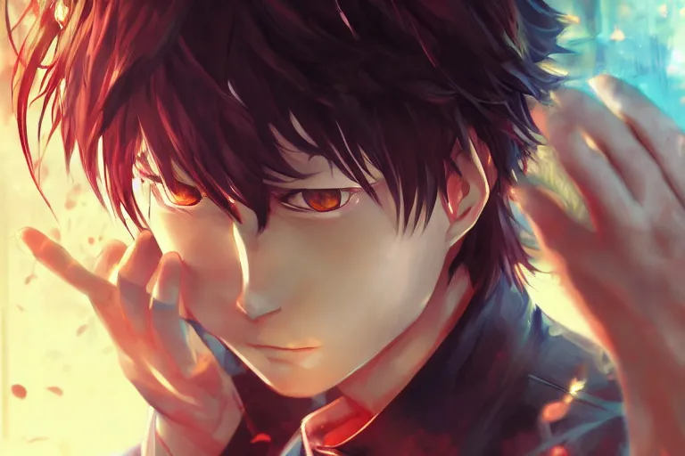 Image similar to hibari kyoya, katekyo hitman reborn, intricate, highly detailed, digital painting, pixiv, artstation, official media, anime key visual, concept art, rich vivid colors, ambient lighting, sharp focus, illustration, art by wlop