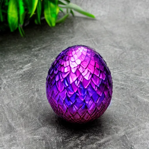 Prompt: crystalline dragon egg super high definition, vibrant colors, sparkling, jewel, game of thrones, symmetrical, 8k, scales,