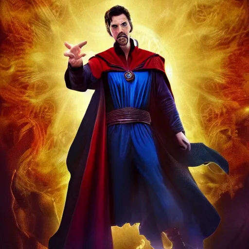 Prompt: shaggy as doctor strange, artstation hall of fame gallery, editors choice, #1 digital painting of all time, most beautiful image ever created, emotionally evocative, greatest art ever made, lifetime achievement magnum opus masterpiece, the most amazing breathtaking image with the deepest message ever painted, a thing of beauty beyond imagination or words