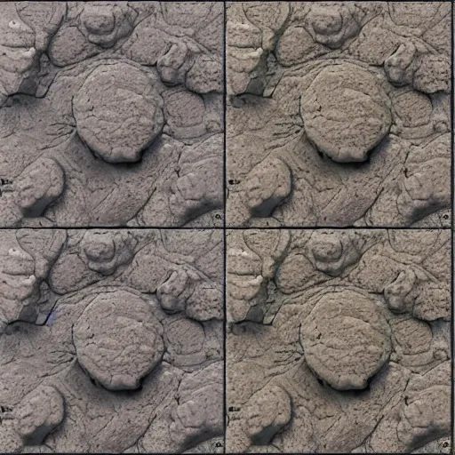 Image similar to 4 k seamless mud texture, pbr, tiled, material