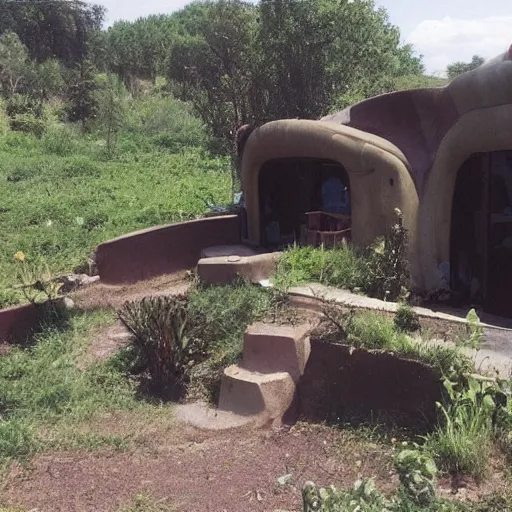 Prompt: “earthship home”