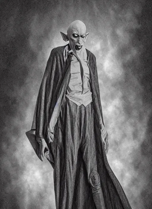 Image similar to Nosferatu in Dazed and Confused (1993), intricate, highly detailed, centered, digital painting, artstation, concept art, smooth, sharp focus, illustration, artgerm, donato giancola, Joseph Christian Leyendecker, WLOP, Artgerm