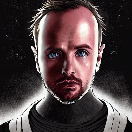 Image similar to portrait of jesse pinkman as the master of the void element, anime fantasy illustration by tomoyuki yamasaki, kyoto studio, madhouse, ufotable, trending on artstation