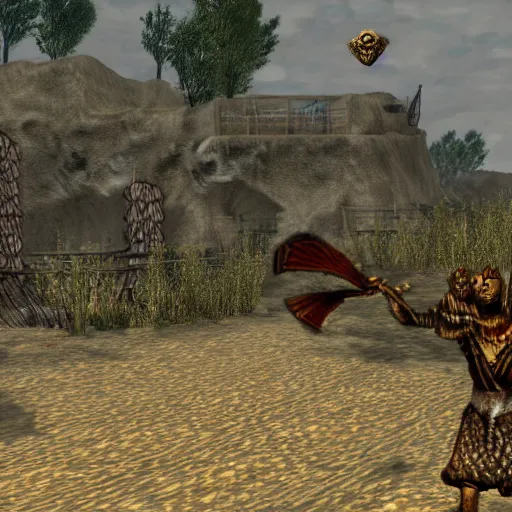 Image similar to bip bippadotta in morrowind, screenshot