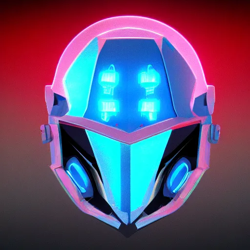 Image similar to cyberpunk helmet, concept art, a beak, artstation, glowing leds, high details, stickers