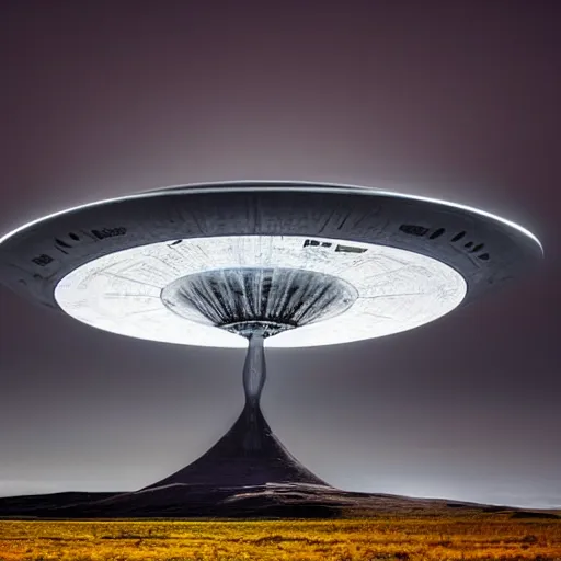 Image similar to huge mysterious ufo ignoring the laws of physics over a natural scene. entries in the 2 0 2 0 sony world photography awards.