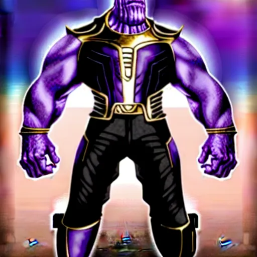 Prompt: thanos