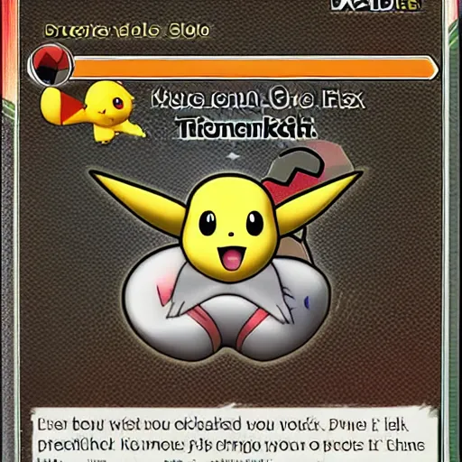 Prompt: custom ex pokemon card