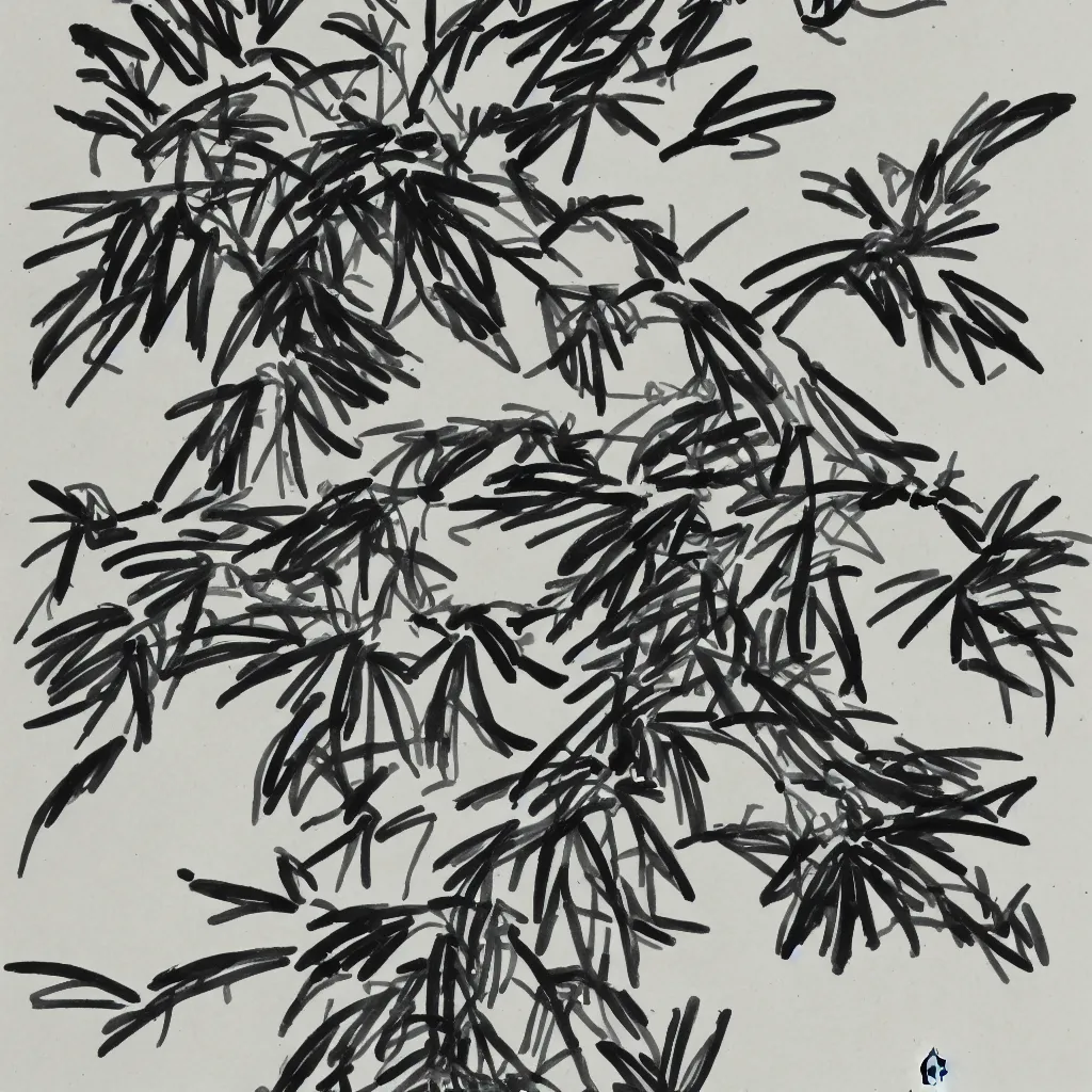 Prompt: chinese ink painting of a kumquat