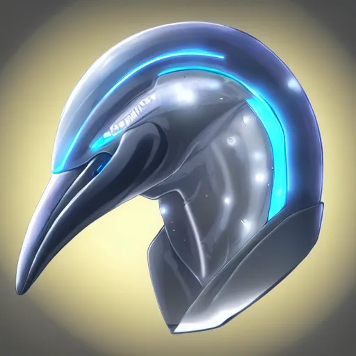 Prompt: cybernetic bottlenose dolphin headshot profile picture, anthropomorphic android design inspired by dolphins, dolphin snout, commission on FurAffinity, unreal engine