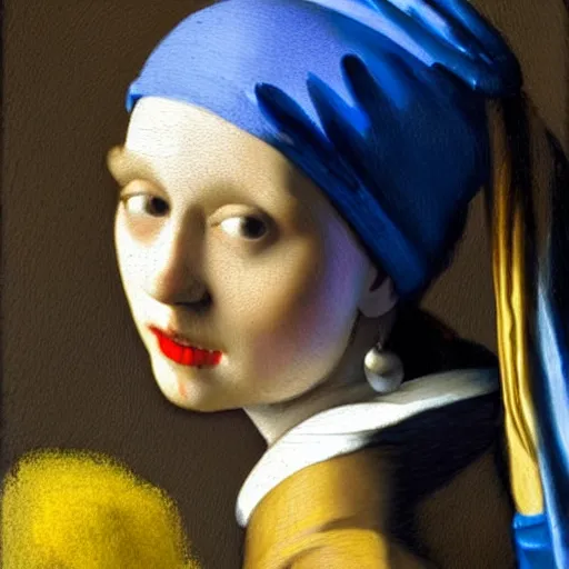 Prompt: newly discovered Vermeer