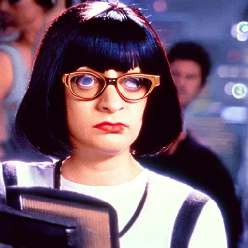 Image similar to A still of Tina Belcher from Bob's Burgers in Blade Runner (1982)