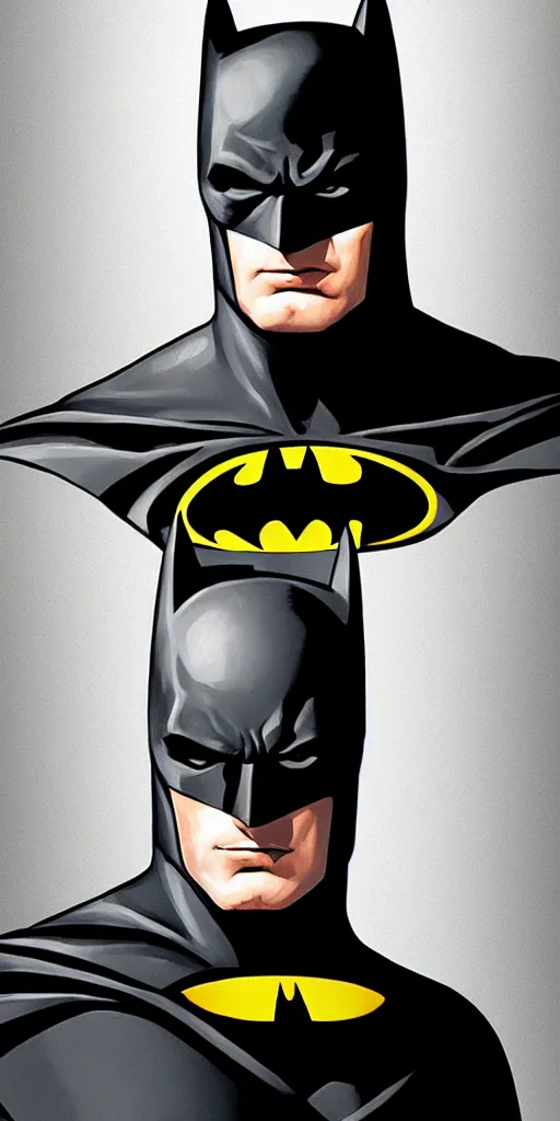 Image similar to Close-up portrait of the the batman.