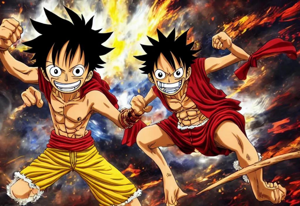 Image similar to Luffy gear 6