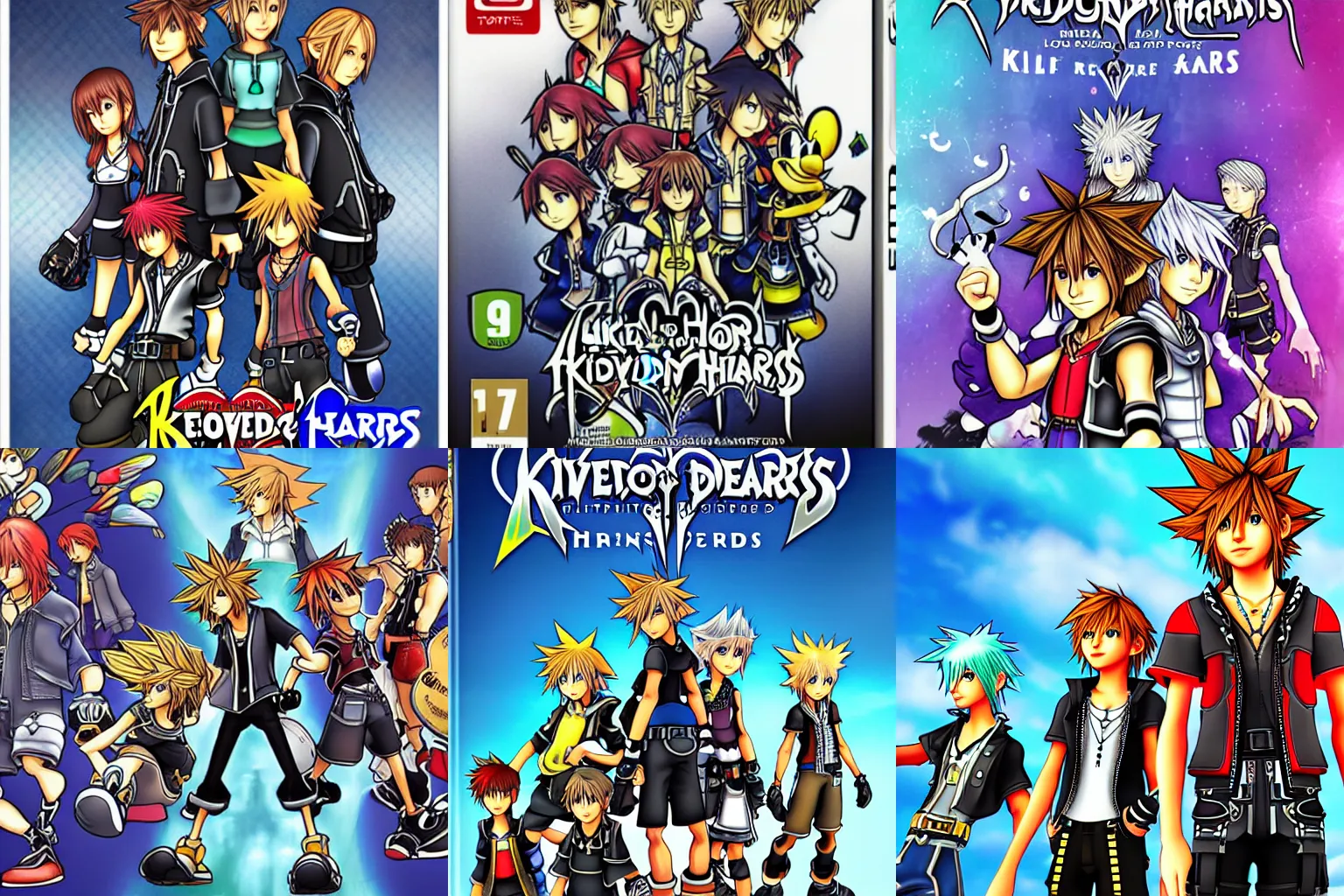 Prompt: Alternate reality Kingdom Hearts