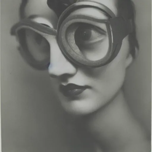 Image similar to The ‘Naive Oculus’ by Man Ray, auction catalogue photo, private collection, provided by the estate of Marcel Duchamp