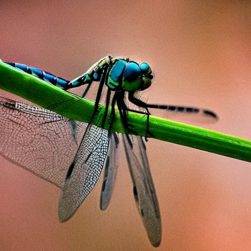 Image similar to a dragonfly - cat - hybrid, animal photography, wildlife photo