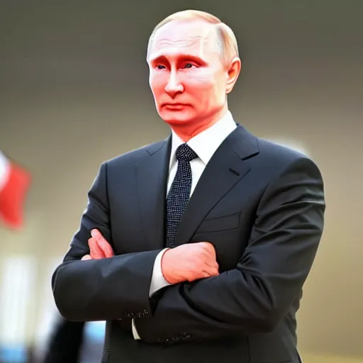 Image similar to putin with a mohawk