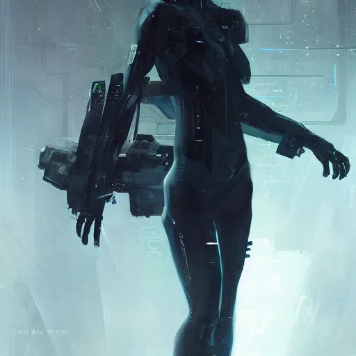 Prompt: shodan, wintermute, neuromancer, hal, evil a. i., painted by stanley lau, painted by greg rutkowski, painted by stanley artgerm, digital art, trending on artstation