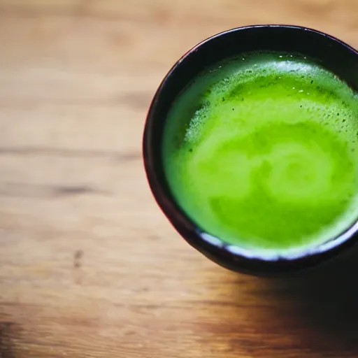 Image similar to photo of a cup of matcha tea