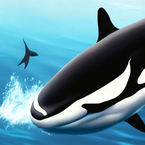 Image similar to orca photorealistic