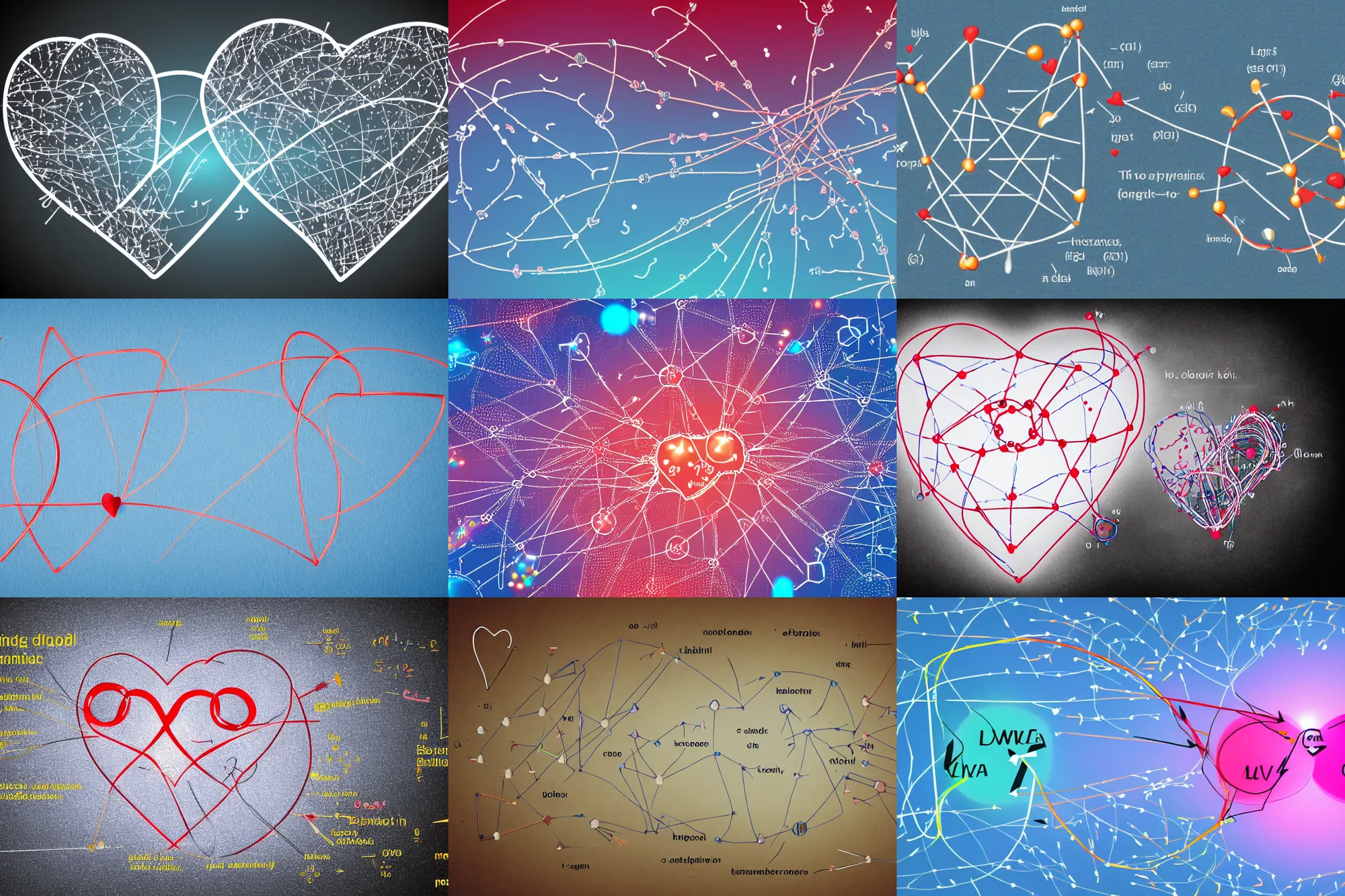 Prompt: bonded electrons in love, detailed chemical diagram