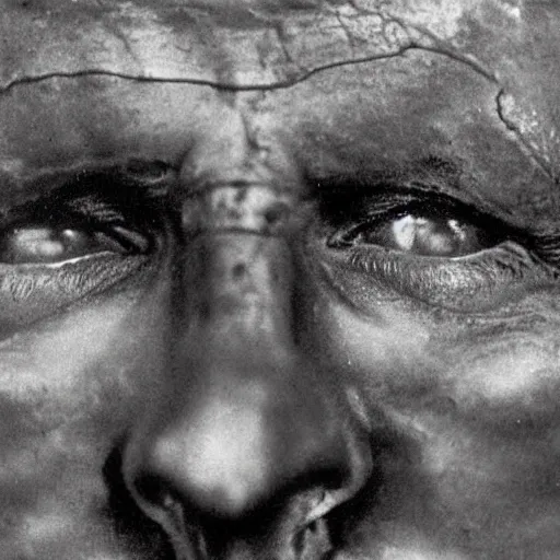 Prompt: extreme closeup of a coal miner's face, 1913