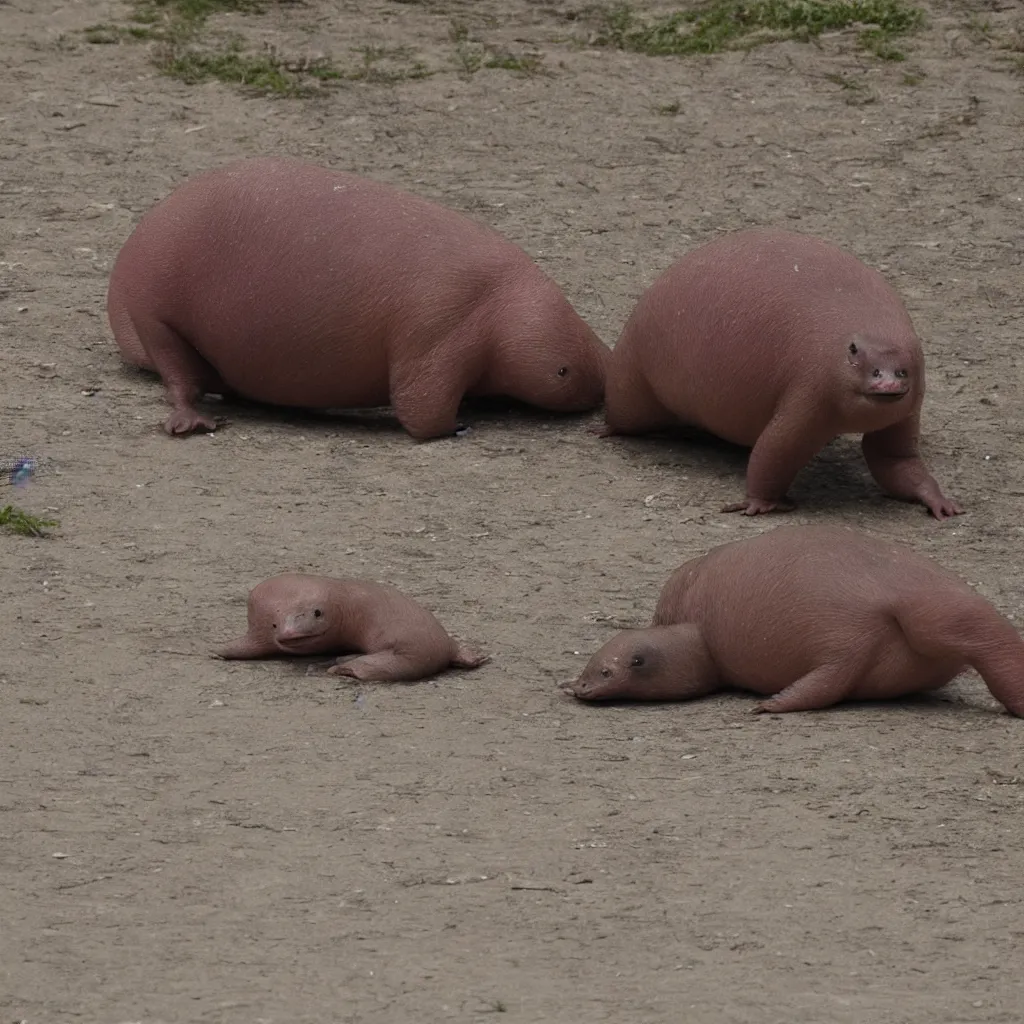 Prompt: photo of a slowpoke