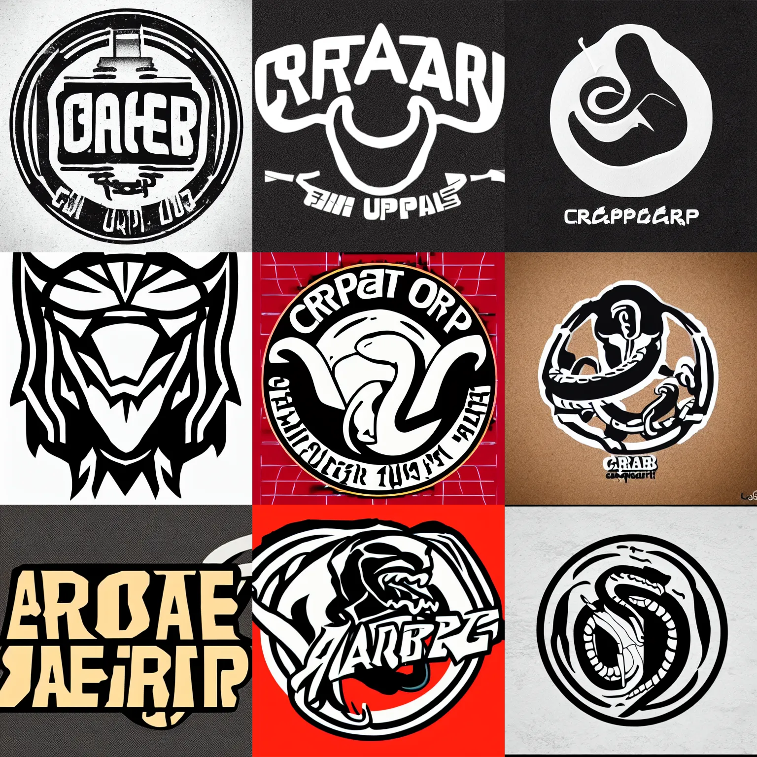 Prompt: Create apparel with this logo https://i0.wp.com/cobrapparel.com/wp-content/uploads/2019/12/Cobrapparel-Logo-White-footer-.png?fit=500%2C50&ssl=1