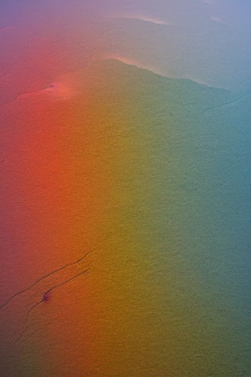 Prompt: realistic full height 7 0 mm cinematic rothko picture stunning dry river delta aerial top view highly detailed intricate particle simulation in houdini of dense swampland by denis villeneuve and hiroshi yoshida, hazy morning foggy, distant rainstorm, hyperrealism, muted moorland colors, matte painting, trending on artstation, 4 k detailed post processing, rendered in octane