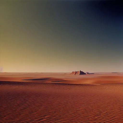 Image similar to colour aesthetic highly detailed photography scene on tatooine from dune ( 2 0 2 1 ) by alejandro hodorovski and denis villeneuve and gregory crewdson style with ultra hyperrealistic very highly detailed faces. with many details by andrei tarkovsky and caravaggio in sci - fi style. volumetric natural light hyperrealism photo on leica m - a kodak portra 4 0 0