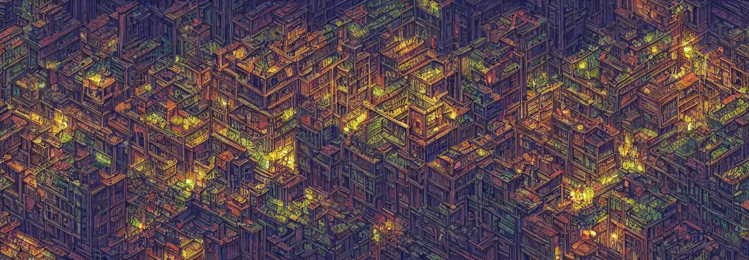 Prompt: background view of a pixelart of Kowloon Walled City ,very detailed citycape at night, realistic, imaginfx, artstation, pintrerest, ukiuo-e and studio ghilbi style, /r/pixelart,