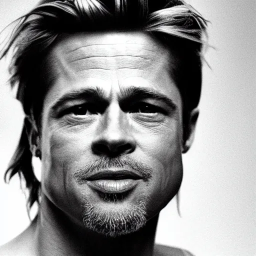 Prompt: brad pitt as a slice of bread