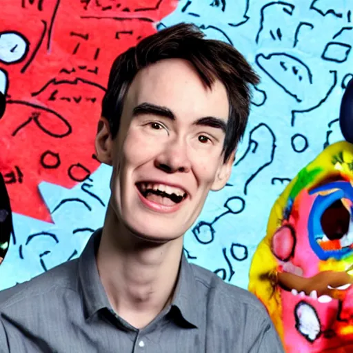 Prompt: jacob collier wet claymation