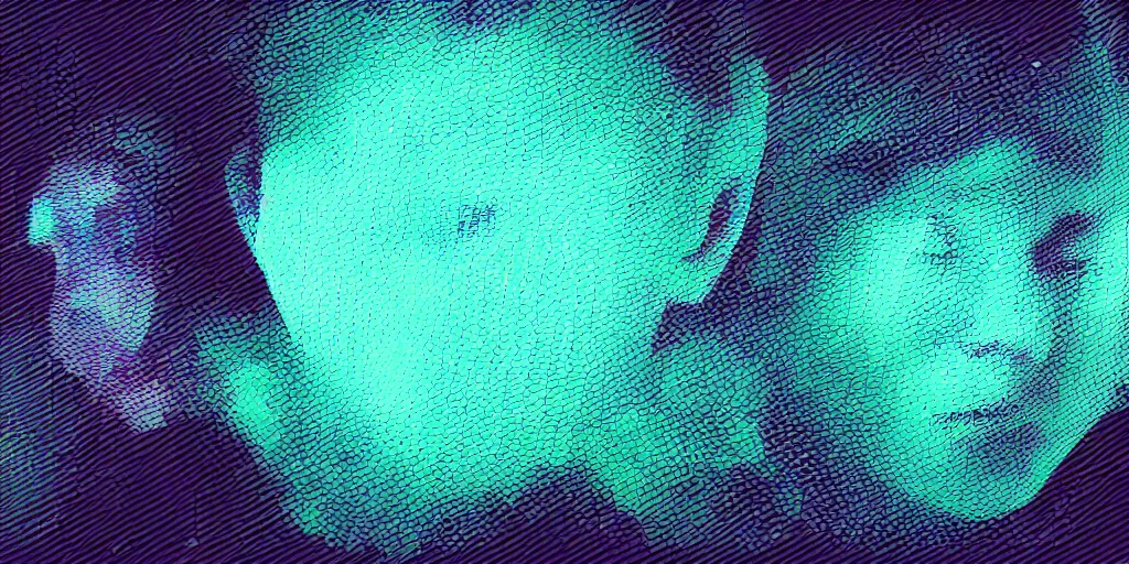 Image similar to pixelsorting, dramatic, 8k