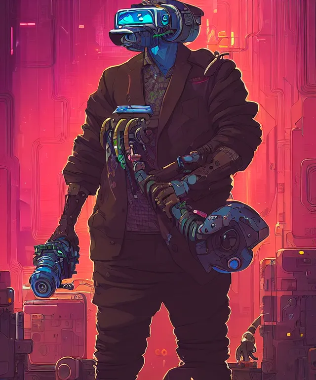 Image similar to a portrait of an anthropomorphic cyberpunk beaver holding a chaingun, cyberpunk!, fantasy, elegant, digital painting, artstation, concept art, matte, sharp focus, illustration, art by josan gonzalez