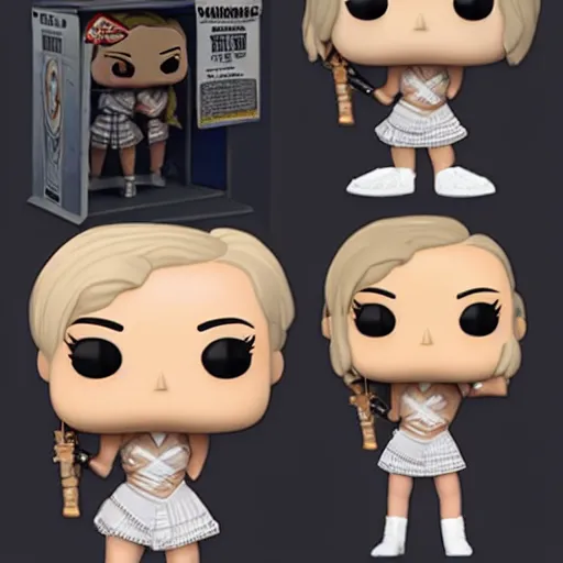 Image similar to jennifer lawrence as funko pop