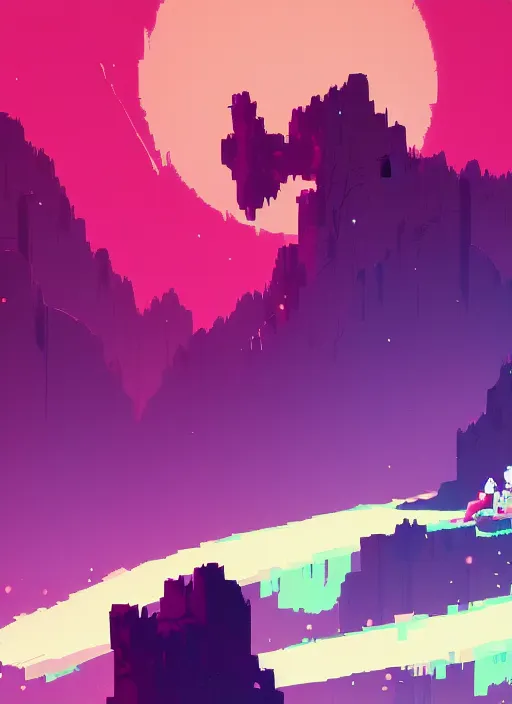 Image similar to hyper light drifter, wallpaper,