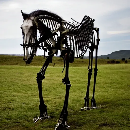 Image similar to a horse skeleton