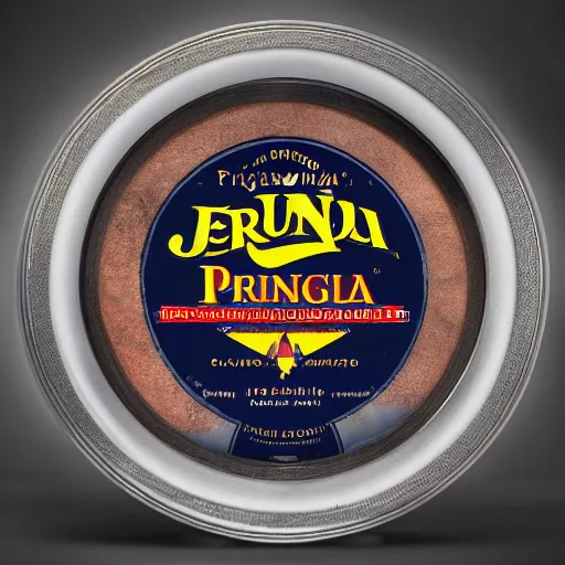 Prompt: the bermuda priangle, promo image for the new pringle which is a bermuda priangle, bonkers af, jeff