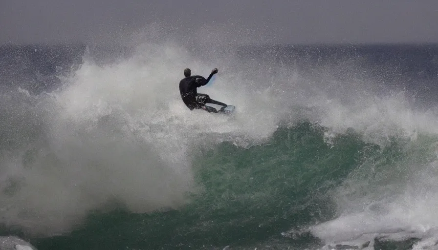 Prompt: big wave surfing, sandy beach!!!!!