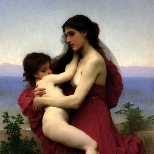 Image similar to artwork by Bouguereau