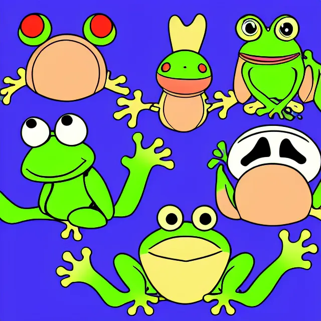 Image similar to animal, frog, character, clip art