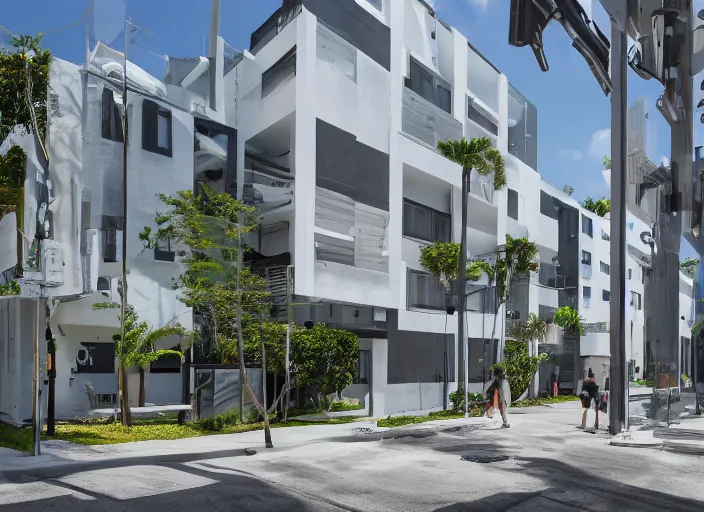 Image similar to 8 k photograph of stunning 2 0 2 2 wynwood studio apartment, award winning unique modern design, gorgeous, designed by hashimoto yukio