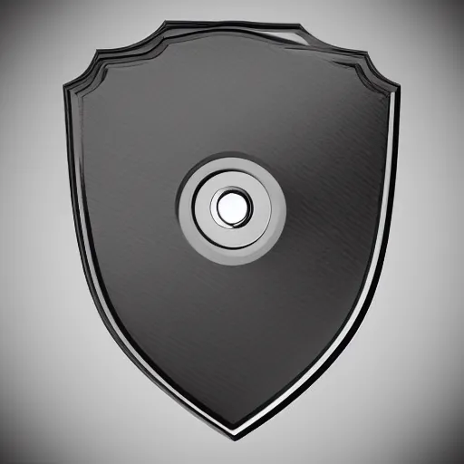 Image similar to magnet on a shield, smooth, digital art