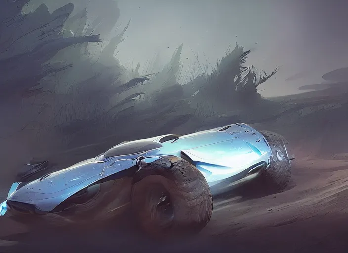 Image similar to a beautiful concept design of an old car converted into offroad sport. car design by cory loftis, fenghua zhong, ryohei hase, ismail inceoglu and ruan jia, henrik fisker and bruce kaiser and scott robertson and dmitry mazurkevich and doruk erdem and jon sibal, volumetric light.