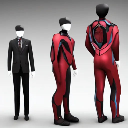 Image similar to a futuristic suit