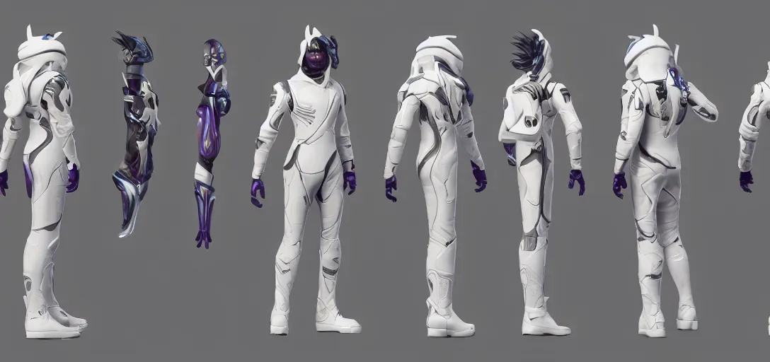 Image similar to character sheet concept art of a galaxy skin from fortnite wearing a white tuxedo and no helmet, realistic, hyperrealistic, photographic, costume, wlop, dan mumford, greg rutkowski, high detail, octane render, alexander mcqueen, james gurney, james jean, mucha, photo, 8 k, intricate