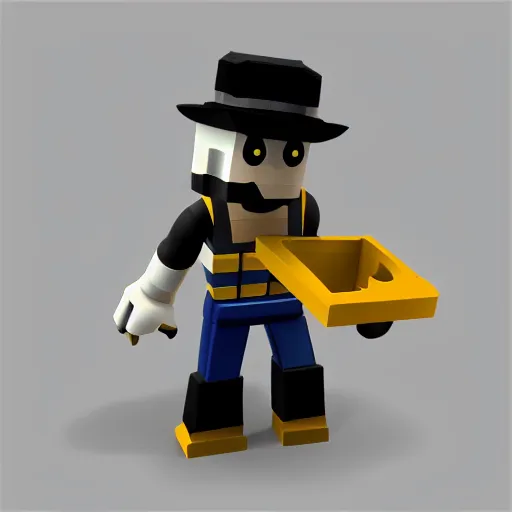 Roblox Noob from BrickLink Studio